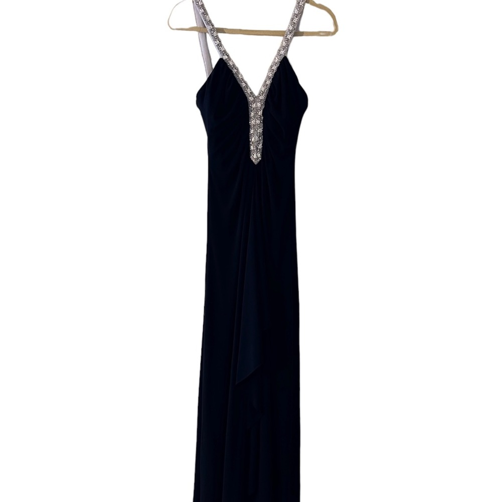 Rhinestone Maxi Dress Size 4